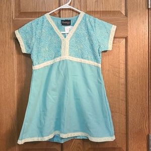 Ladies embroidered tunic, sz M, Khushboo